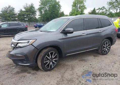 2020 Honda Pilot Awd Touring 8 Passenger из США, поврежденный, VIN 5FNYF6H91LB066957